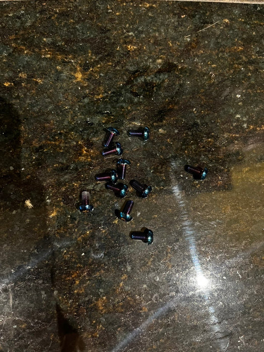 Titanium frame bolts for Super 73